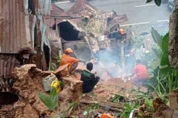 BPBD Padang tangani bencana tanah ambles dan pohon tumbang