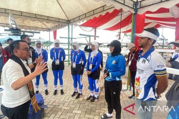 Pj.Gubernur Sultra kunjungi dan beri motivasi atlet PON di Aceh