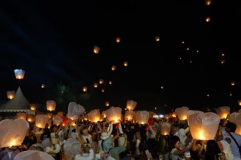 Festival lampion di Parangtritis Bantul dongkrak kunjungan wisatawan
