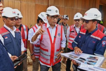 Menhub Budi Karya Sumadi sebut progres pembangunan Bandara IKN cukup signifikan