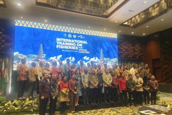 KKP beri pelatihan tentang budi daya nila dan lele kepada delegasi Afrika