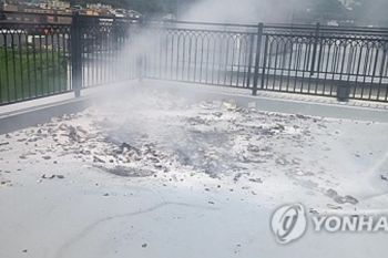 Militer Korsel : Perangkat timer balon sampah Korut sebabkan kebakaran