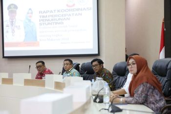 Pemkot Makassar menggelar Rakor TPPS wujudkan target nol stunting