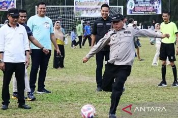 Bupati Kuansing buka turnamen sepak bola