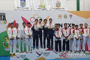 Dua atlet squash Bekasi sumbang emas PON untuk Jabar