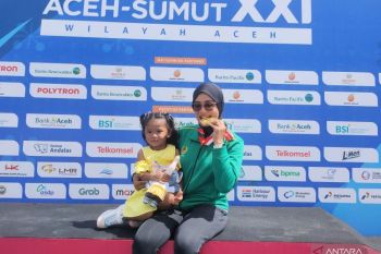 Menantang kontradiksi predikat ibu dan juara di PON Aech-Sumut