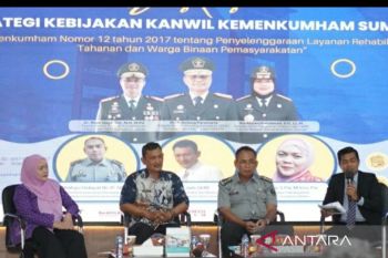 Kemenkumham Sumsel tingkatkan layanan rehabilitasi tahanan dan WBP