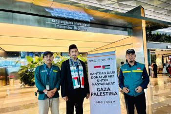 WIZ kirim 12 truk bantuan kemanusiaan ke Palestina