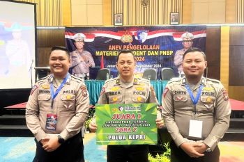 Ditlantas Polda Kepri meraih predikat terbaik PNBP semester satu 2024