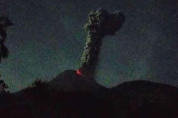 PPG catat Gunung Lewotobi Laki-laki erupsi setinggi 1.200 meter