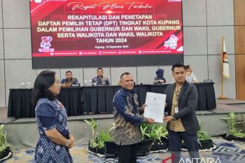 KPU Kota Kupang  tetapkan 275.085 pemilih dalam DPT  Pilkada 2024