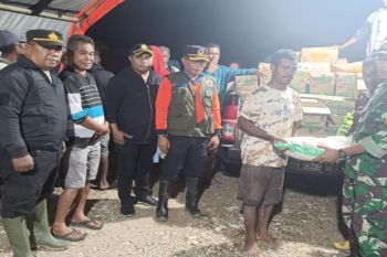 Pemerintah salurkan bantuan untuk korban banjir di Desa Bena, TTS