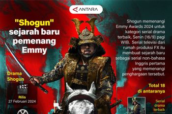 "Shogun" sejarah baru pemenang Emmy Awards
