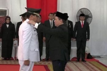 Gubernur Sumsel lantik Penjabat Wali Kota Pagaralam  dan Lubuklinggau