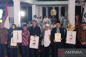 Tiga pasangan cagub/cawagub NTB cabut undian nomor urut pilkada