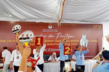 Pilkada Barito Utara Gogo-Hello nomor urut 1 dan Agi Saja nomor urut 2