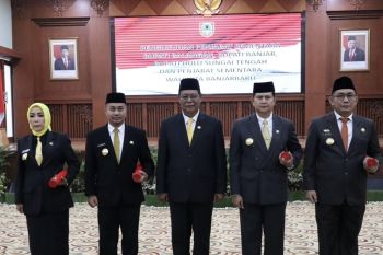 Empat Pjs kepala daerah di Kalsel komitmen kawal pilkada jurdil
