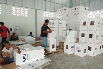 KPU Tulungagung terima logistik Pilkada 2024