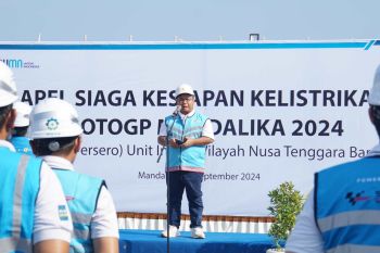PLN gelar apel siaga kelistrikan MotoGP Mandalika 2024