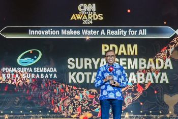 PDAM Surabaya raih penghargaan CNN Indonesia Awards 2024 kategori inovasi