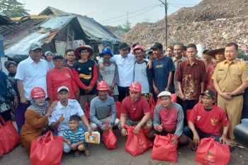 Mensos fasilitasi kepesertaan BPJS 2.055 pemulung Bantargebang Bekasi