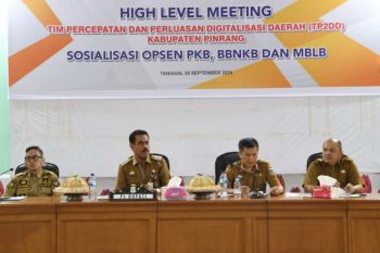 Bupati Pinrang minta TP2DD optimalkan penerimaan pajak daerah