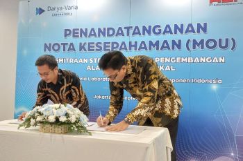 Darya-Varia dan ASKI berkolaborasi mengembangkan alat kesehatan lokal