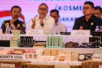 BPOM amankan kosmetik impor ilegal