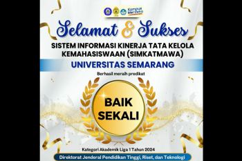 USM raih predikat "Baik Sekali" dalam Simkatmawa 2024