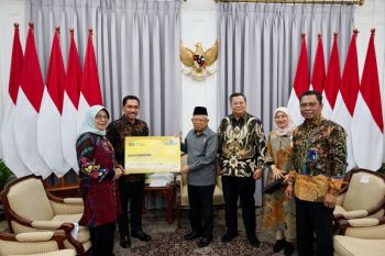 Taspen salurkan manfaat program pensiun dan THT kepada Wapres Ma'ruf Amin