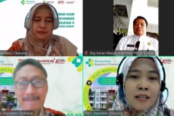 Dinkes Sulbar gelar pelatihan antisipasi limbah berbahaya dan beracun