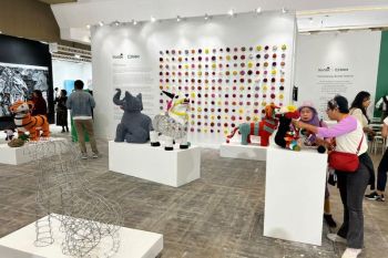 Bibit.id pamerkan karya seni "Knit by Knit" di Art Jakarta 2024