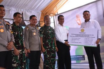 Mentan tinjau optimalisasi lahan di Bone bersama Kasdam XIV/Hasanuddin