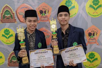 Dua mahasiswa IAIH Pancor Lombok Timur raih juara 1 di MTQ Mahasiswa Nasional