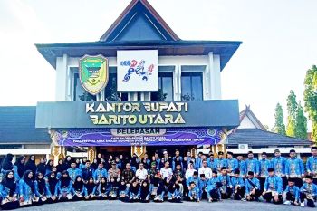Kafilah Barito Utara ikut FASI tingkat Kalteng