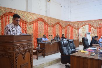 Pemkab Pasaman Barat usulkan dua Ranperda ke DPRD