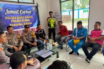 Polsek Bukit Kapur dengar curhatan karyawan PT RMJ Perkasa