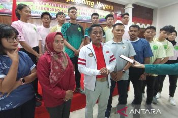 Danrem 091/ASN lepas 12 atlet berlaga di Asian Open Taekwondo