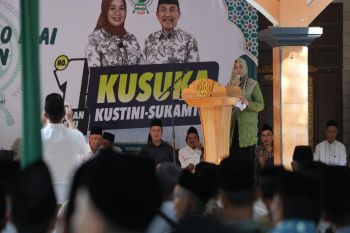 Sepakat Dukung Kustini-Sukamto, 500 Kyai Gelar Doa Bersama dan Kenduri