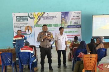 Saat kunjungi warga, Polres Lirik : Pilkada bukan ajang permusuhan