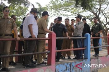 Kota Palembang tata ulang aliran sungai kawasan Taman Purbakala