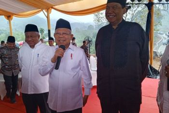 Wapres Ma'ruf minta Prabowo-Gibran lanjutkan pembangunan pemerintahan sebelumnya
