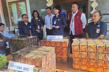 BBPOM Denpasar sita 1.117 bungkus obat tradisional berbahan kimia