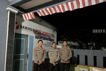 Polres Pesibar tingkatkan pengamanan gudang logistik KPU dan Bawaslu