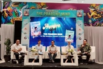 Ketua AMKI rilis buku pemikiran Prabowo Subianto jelang pengambilan sumpah Presiden RI