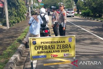Polresta Padang tindak 91 pelanggar dalam Operasi Zebra 2024