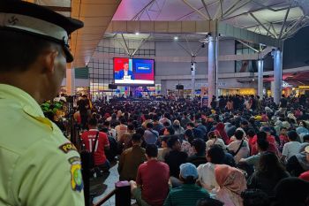 Timnas Indonesia tertinggal 0-2 dari China di babak pertama