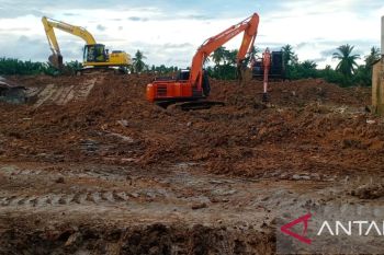BPBD kebut perbaikan tanggul sungai jebol di Aceh Tamiang