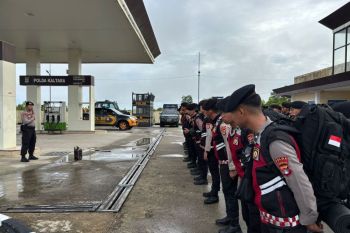 Polda Kaltara Kerahkan Pasukan Dalmas ke Polres  Pilkada Serentak