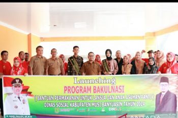 Dinas Sosial Musi Banyuasin luncurkan  bantuan 'Bakul Nasi'